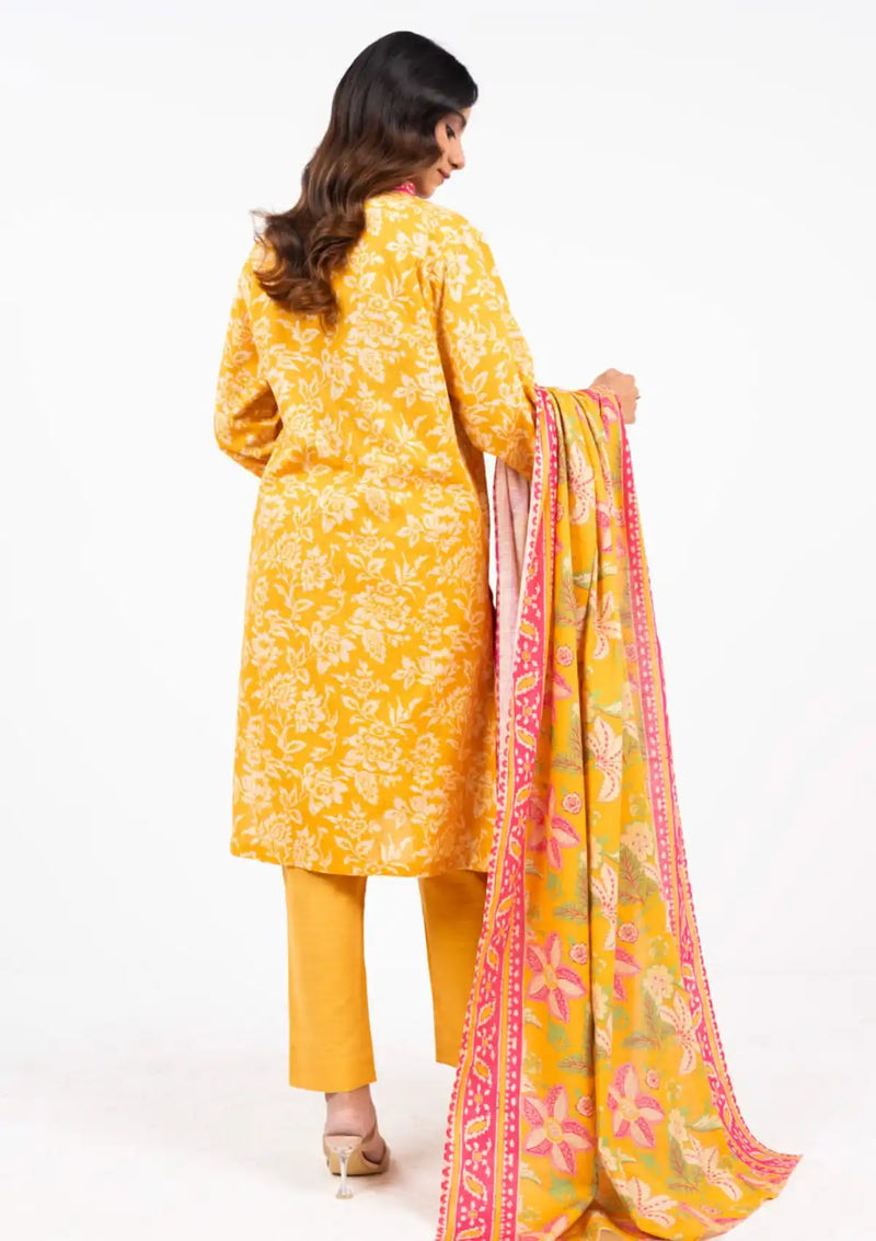 Al Karam Winter'24 Vol-01 3Pc FW-23.1-24-Yellow