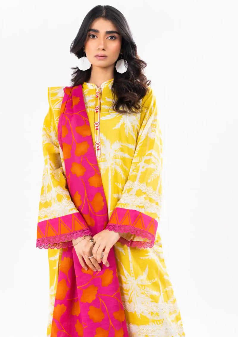 Al Karam Winter'24 Vol-01 3Pc FW-25-24-Yellow