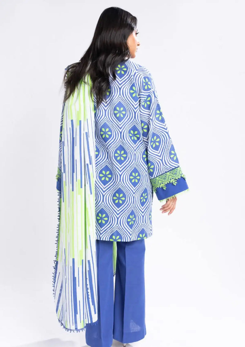 Al Karam Winter'24 Vol-01 3Pc FW-18-24-Blue