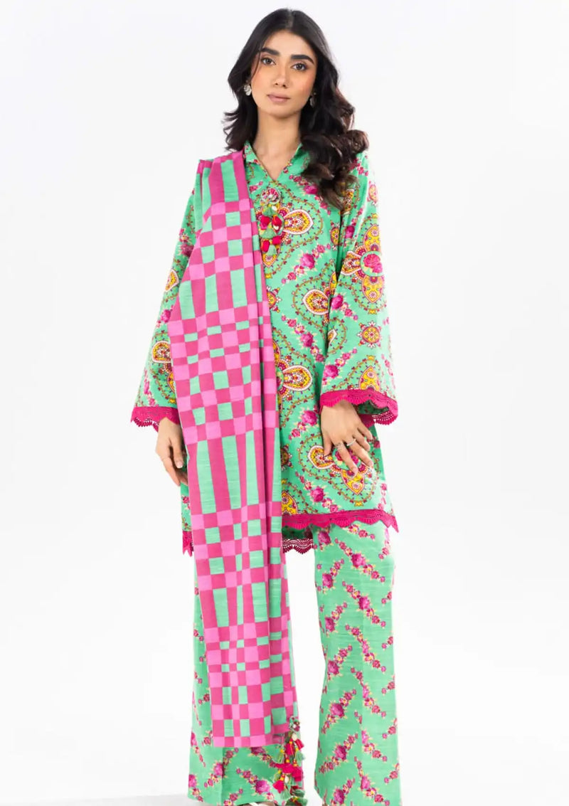 Al Karam Winter'24 Vol-01 3Pc FW-49-24-Green