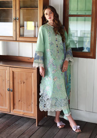 Hemline By Mushq Secret Garden Lawn'26 D-11 Fernlore