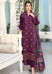 Feroza Falak Emb Khaddar'23 D-11 - Mohsin Saeed Fabrics