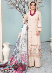 Feroza Falak Emb Khaddar'23 D-04 - Mohsin Saeed Fabrics