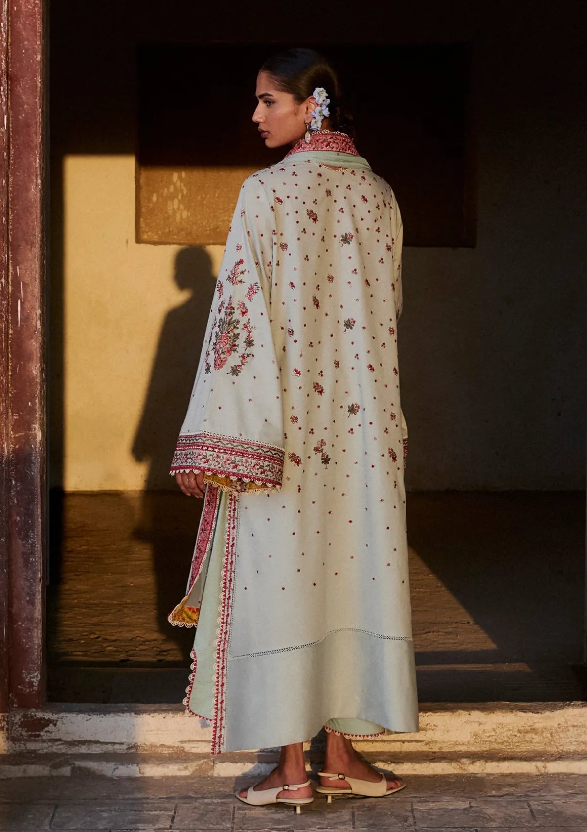 Hussain Rehar Zan Luxury Lawn'26 -Firuz