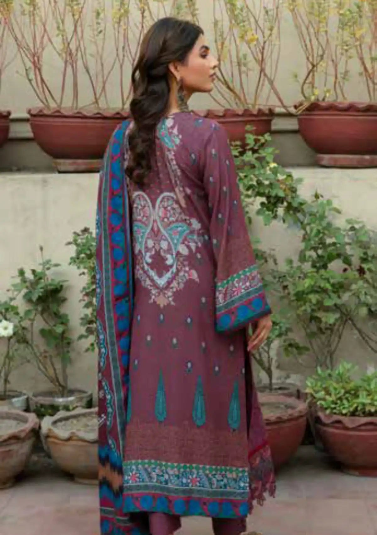Florent Tassawar Luxury Karandi'23 FL-6B - Mohsin Saeed Fabrics