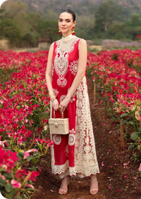 Sable Vogue Luxury Lawn'24 SL-01 - Mohsin Saeed Fabrics