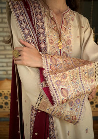 Mushq Hemline Bukhara Winter Edit'26 D-10 Frosted Dome