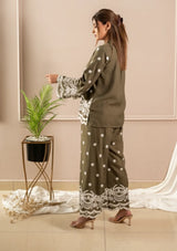Sidra Fahad Westren'25 SF-299 Olive Green