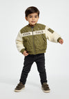 Boys FoxFur Jacket in Green