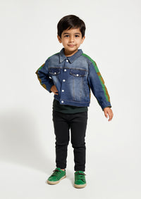 Boys Denim Jacket in Blue