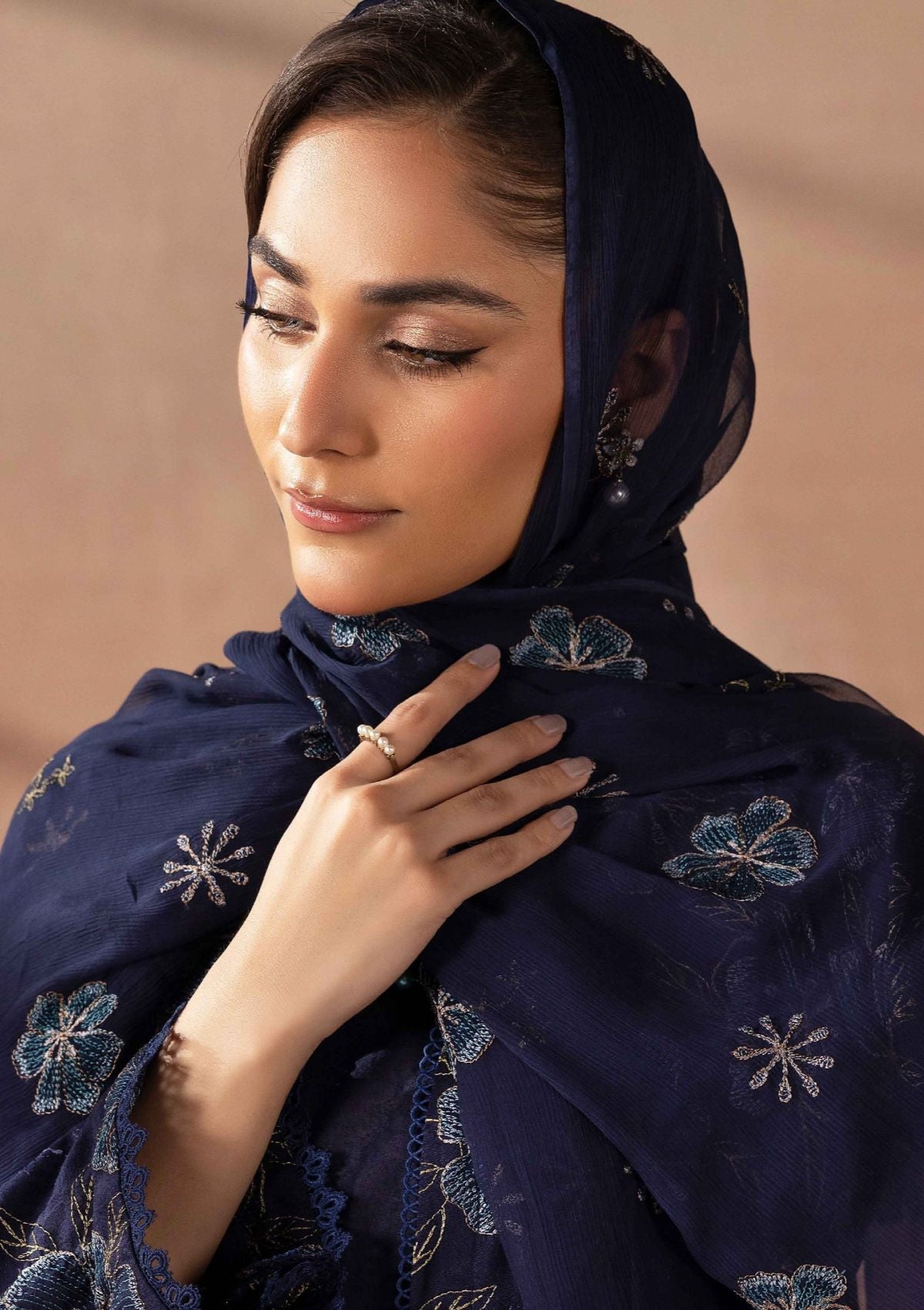 Khoobsurat Ghazal Emb Karandi By Nur'25 G-102