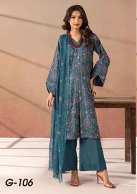 Khoobsurat Ghazal Emb Karandi By Nur'25 G-106