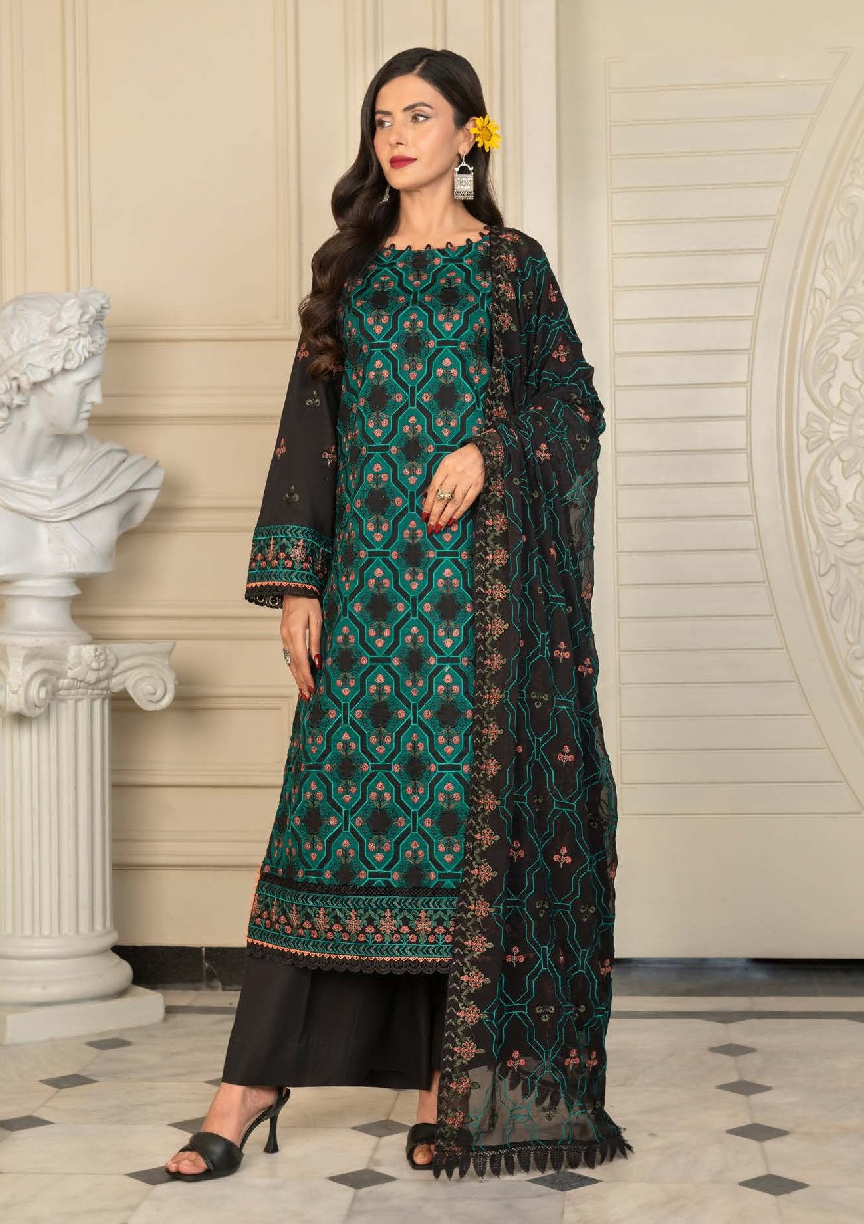 Ghazal By Wania Eid Lawn Vol-1'26 WL-43