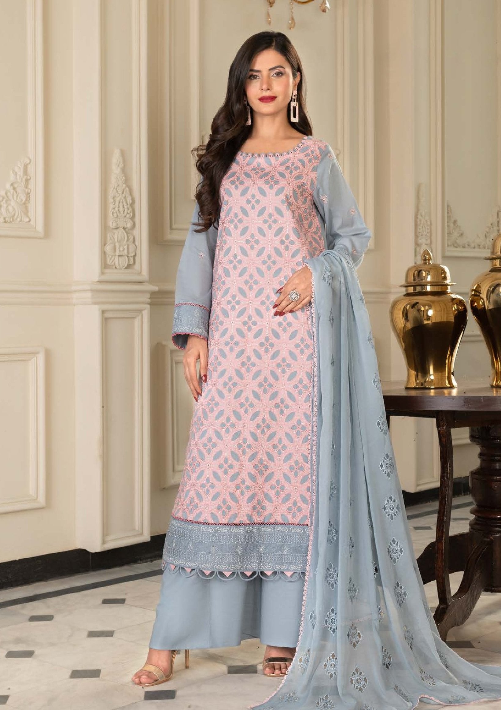 Ghazal By Wania Eid Lawn Vol-1'26 WL-44