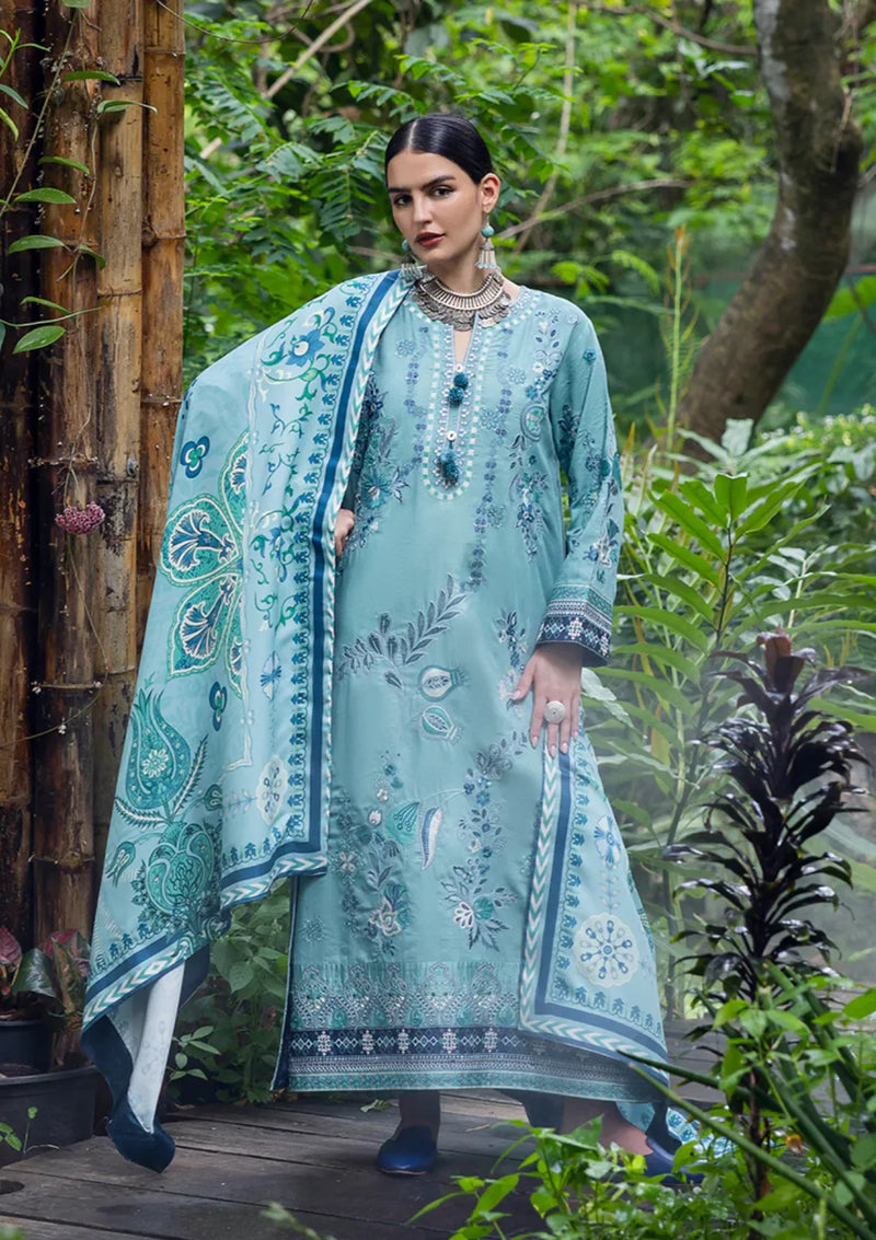 Mushq Hemline Symphony Karandi'25 D-06 Glided Hour