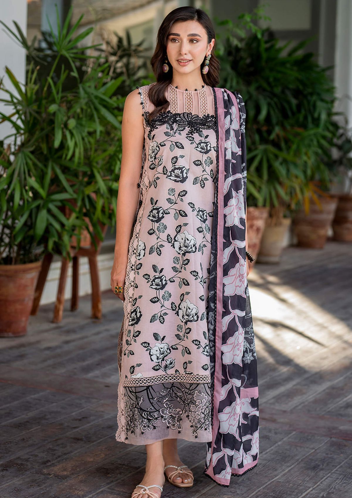Asifa & Nabeel Meraki Summer Vol-2'24 MK-02 Gul - Mohsin Saeed Fabrics