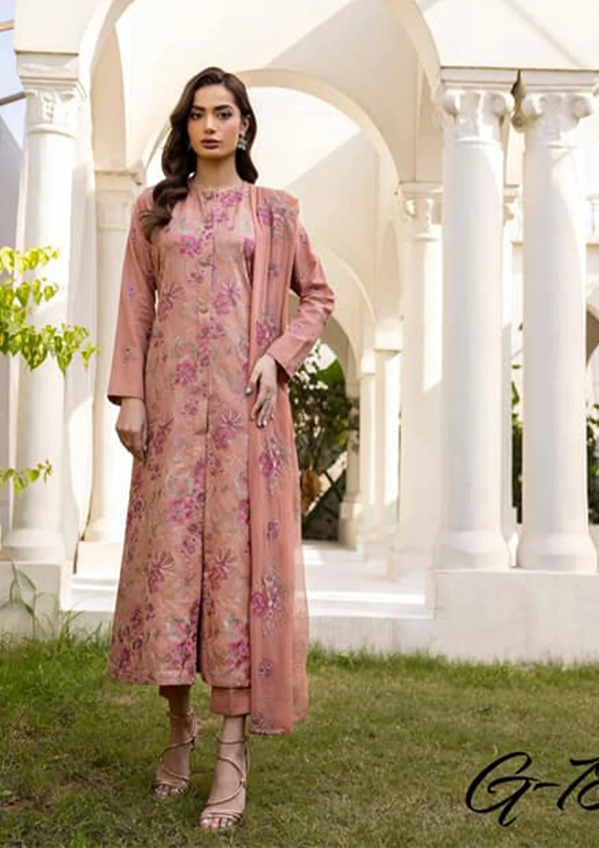 Gul-e-Noor By Khoobsurat Emb Karandi'23 G-78 - Mohsin Saeed Fabrics