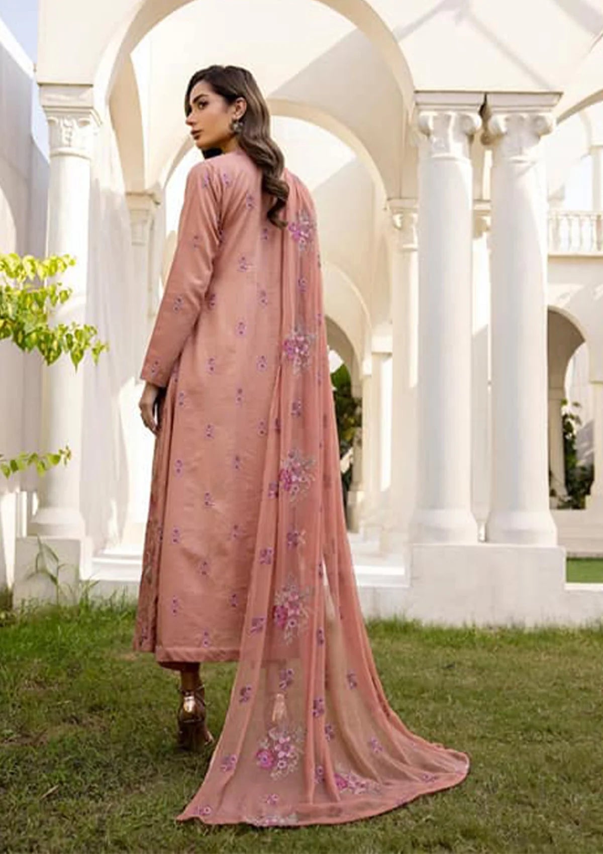 Gul-e-Noor By Khoobsurat Emb Karandi'23 G-78 - Mohsin Saeed Fabrics