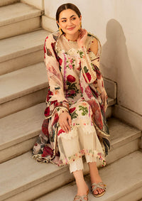 Asifa & Nabeel Meraki Summer Vol-2'24 MK-09 Gulabo - Mohsin Saeed Fabrics