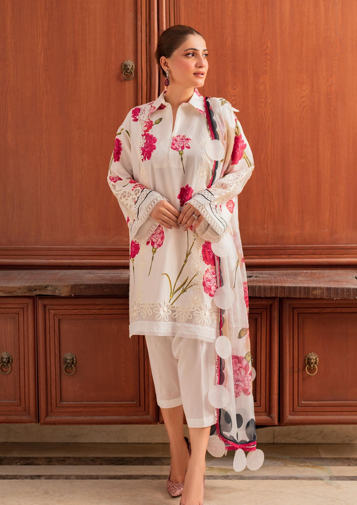 Asifa & Nabeel Meraki Summer Vol-2'24 MK-12 Guldasta - Mohsin Saeed Fabrics