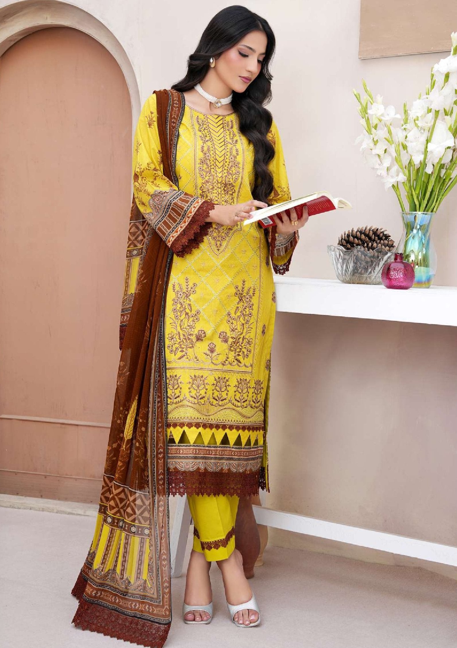 Hoor By Wania Summer Lawn Vol-1'26 WL-77