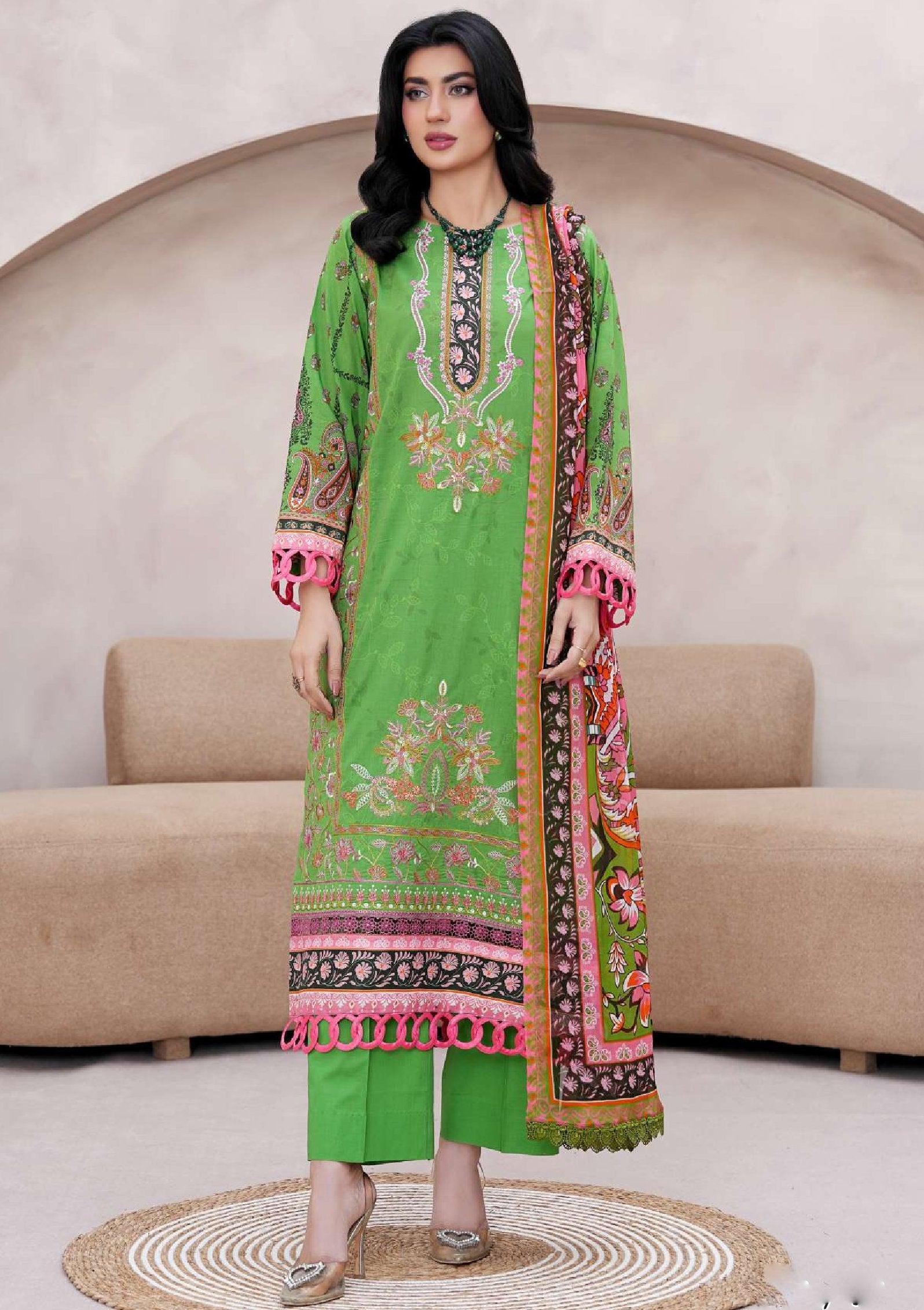 Hoor By Wania Summer Lawn Vol-1'26 WL-78