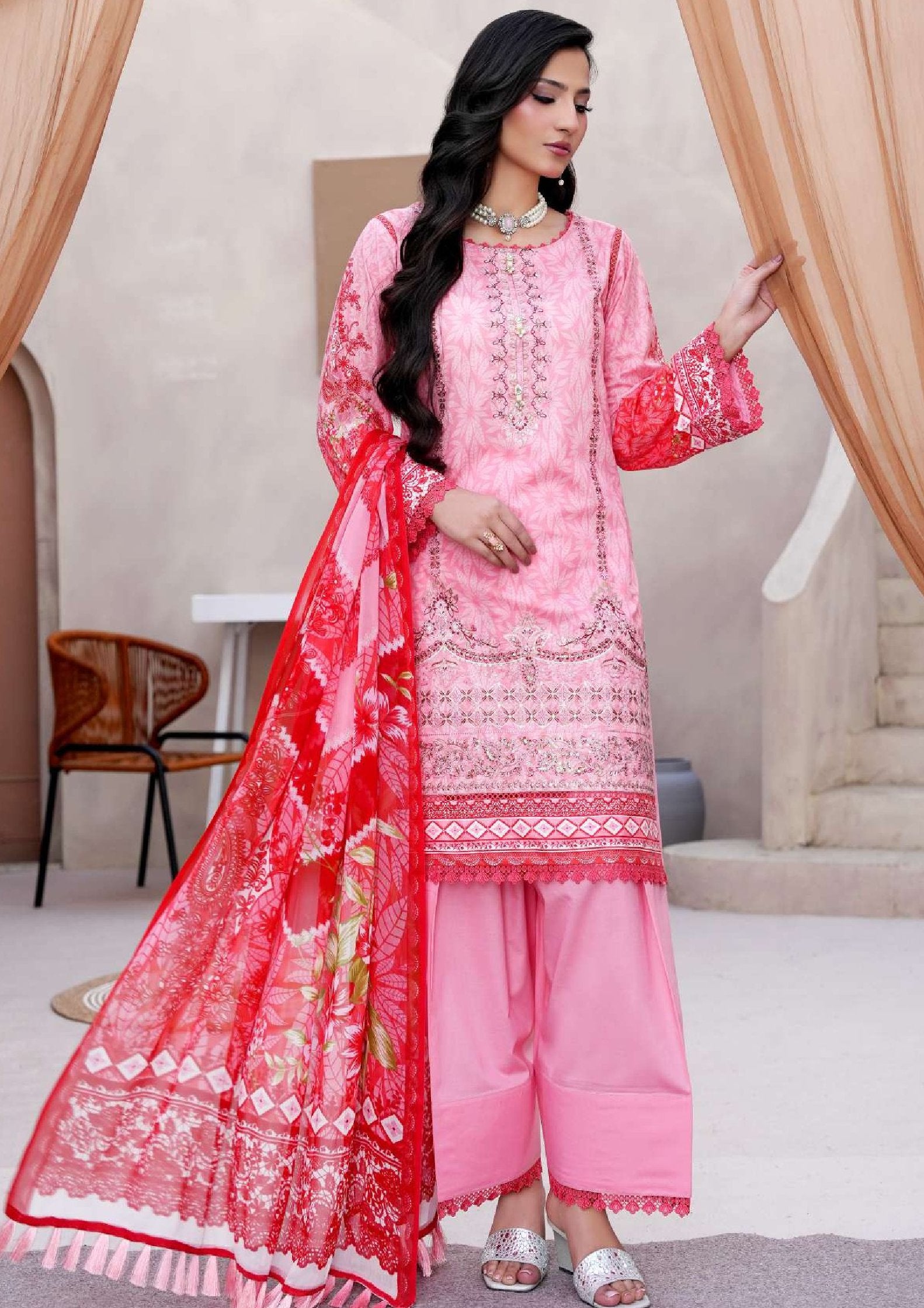 Hoor By Wania Summer Lawn Vol-1'26 WL-83