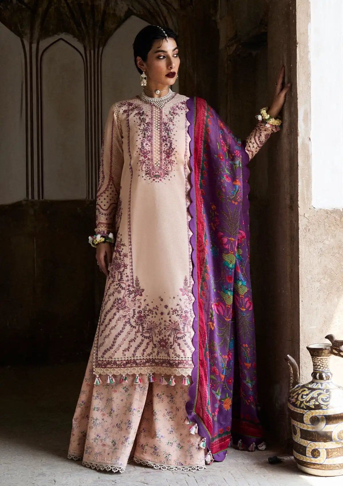 mohsin-saeed-fabrics-luxury-fashion-collection-daily-wear-wedding-and-formal-in-budget-This-product-is-from-hussain-rehar-nirmal-ss25-lehr-is-available-on-Mohsin-saeed-fabrics-website.