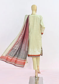 HZ Embroidered Khaddar'24 PKE-13 - Mohsin Saeed Fabrics