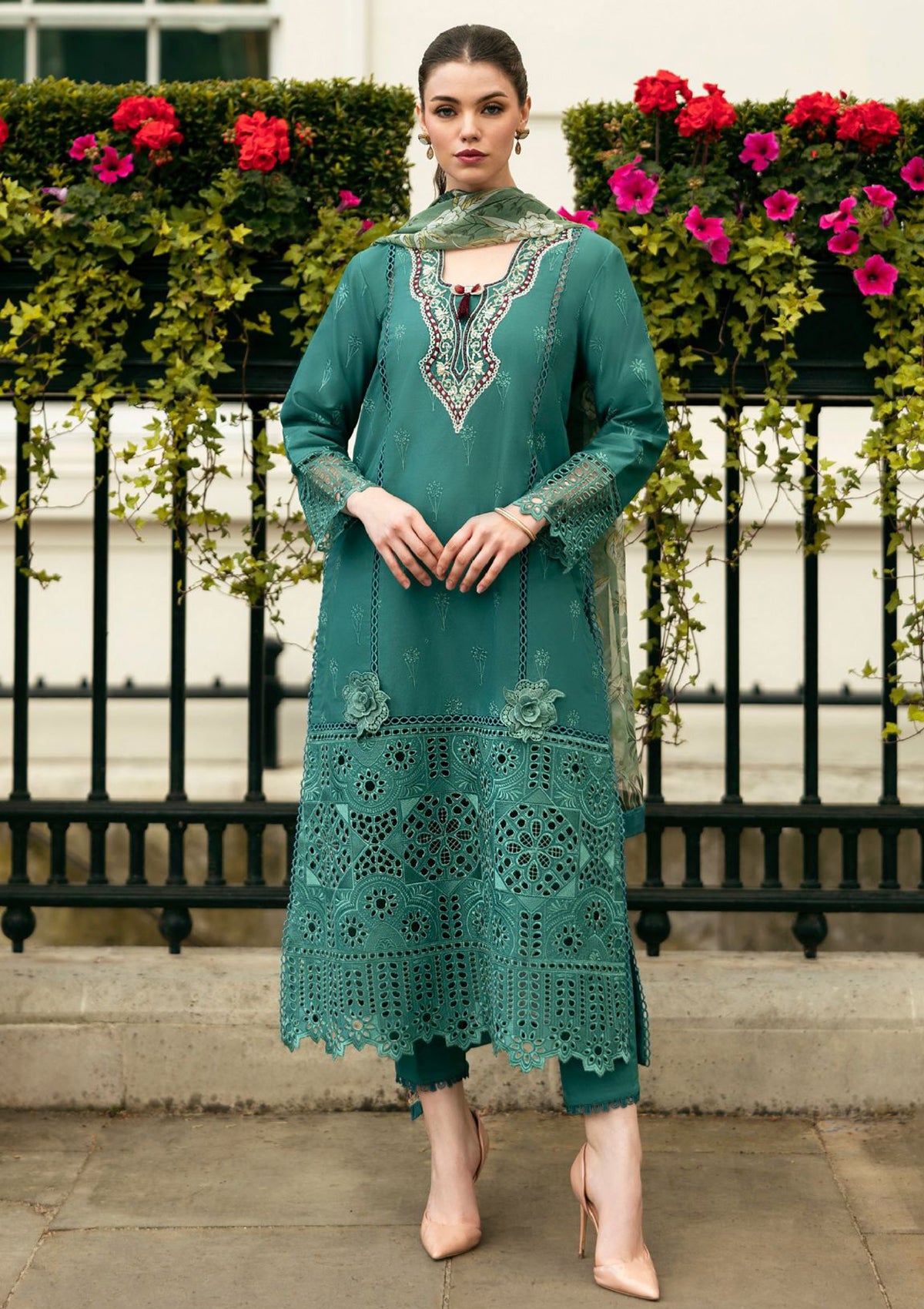 Mushq Hemline Odyssey'24 HMC-04 WHISPERING WAVES