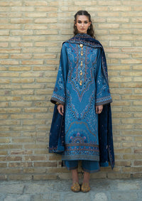 Mushq Hemline Bukhara Winter Edit'26 D-04 Heritage Haze