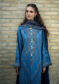Mushq Hemline Bukhara Winter Edit'26 D-04 Heritage Haze
