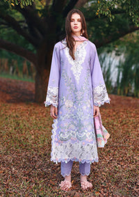 Hemline By Mushq Secret Garden Lawn'26 D-07 Hidden Dahlia