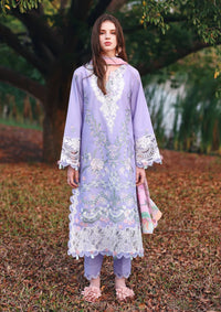 Hemline By Mushq Secret Garden Lawn'26 D-07 Hidden Dahlia