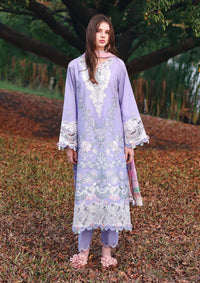Hemline By Mushq Secret Garden Lawn'26 D-07 Hidden Dahlia
