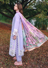 Hemline By Mushq Secret Garden Lawn'26 D-07 Hidden Dahlia