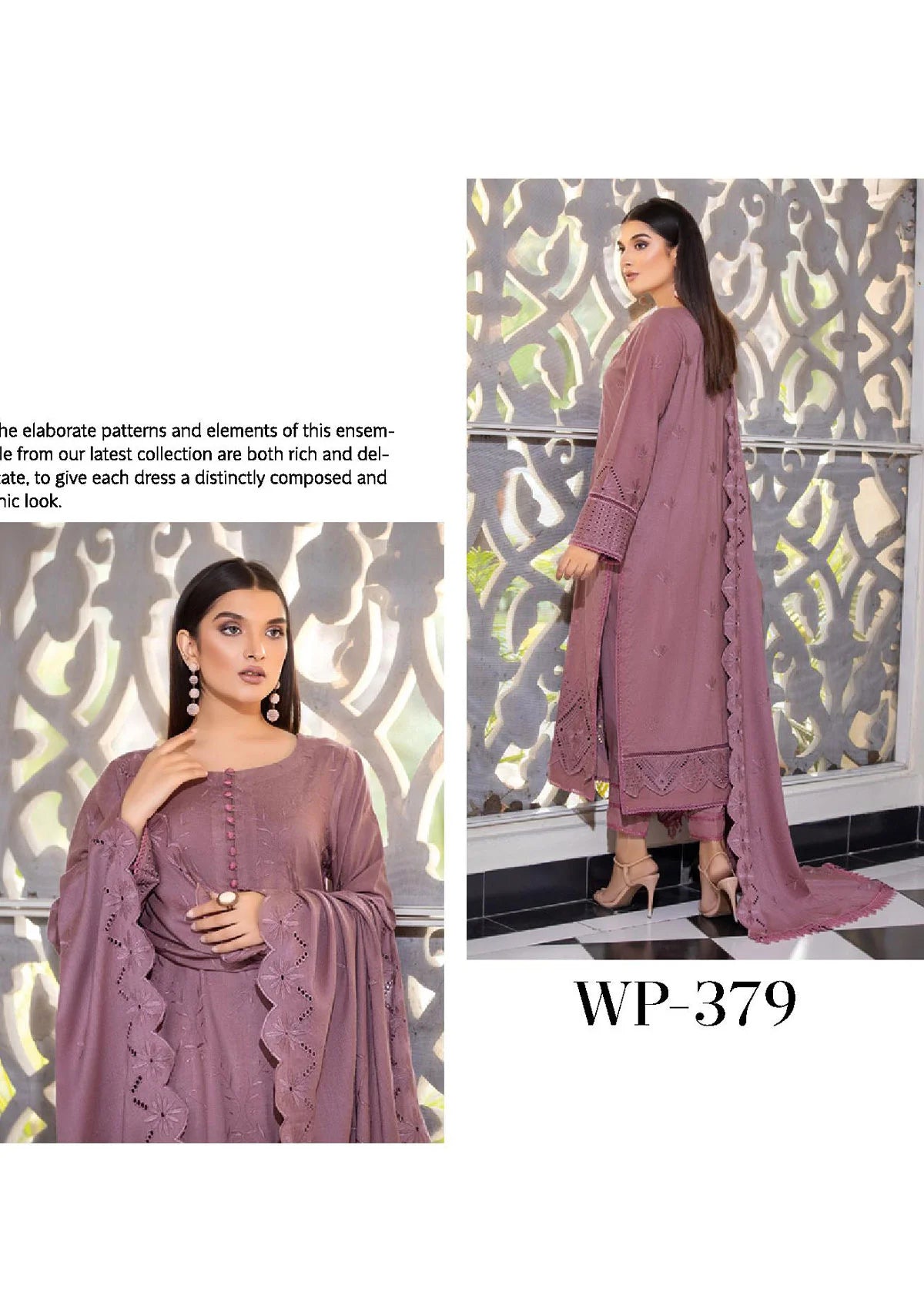 Hoorain By Wania'22 Vol-02 WP-379 - Mohsin Saeed Fabrics