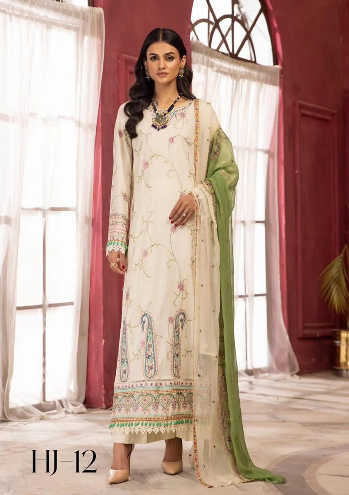 Husn-e-Jahan By Khoobsurat'24 HJ-12 - Mohsin Saeed Fabrics