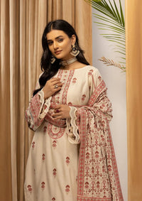 Husn-e-Jahan Emb Peach Laether'22 HJ-02 - Mohsin Saeed Fabrics