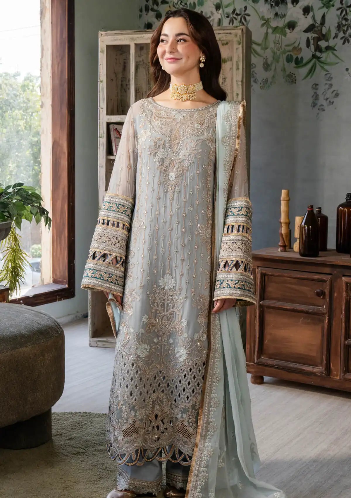 Naina By Imrozia Luxury Chiffon'24 I-190 Rumman