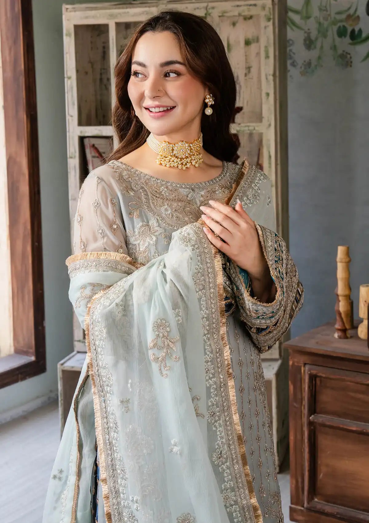 Naina By Imrozia Luxury Chiffon'24 I-190 Rumman