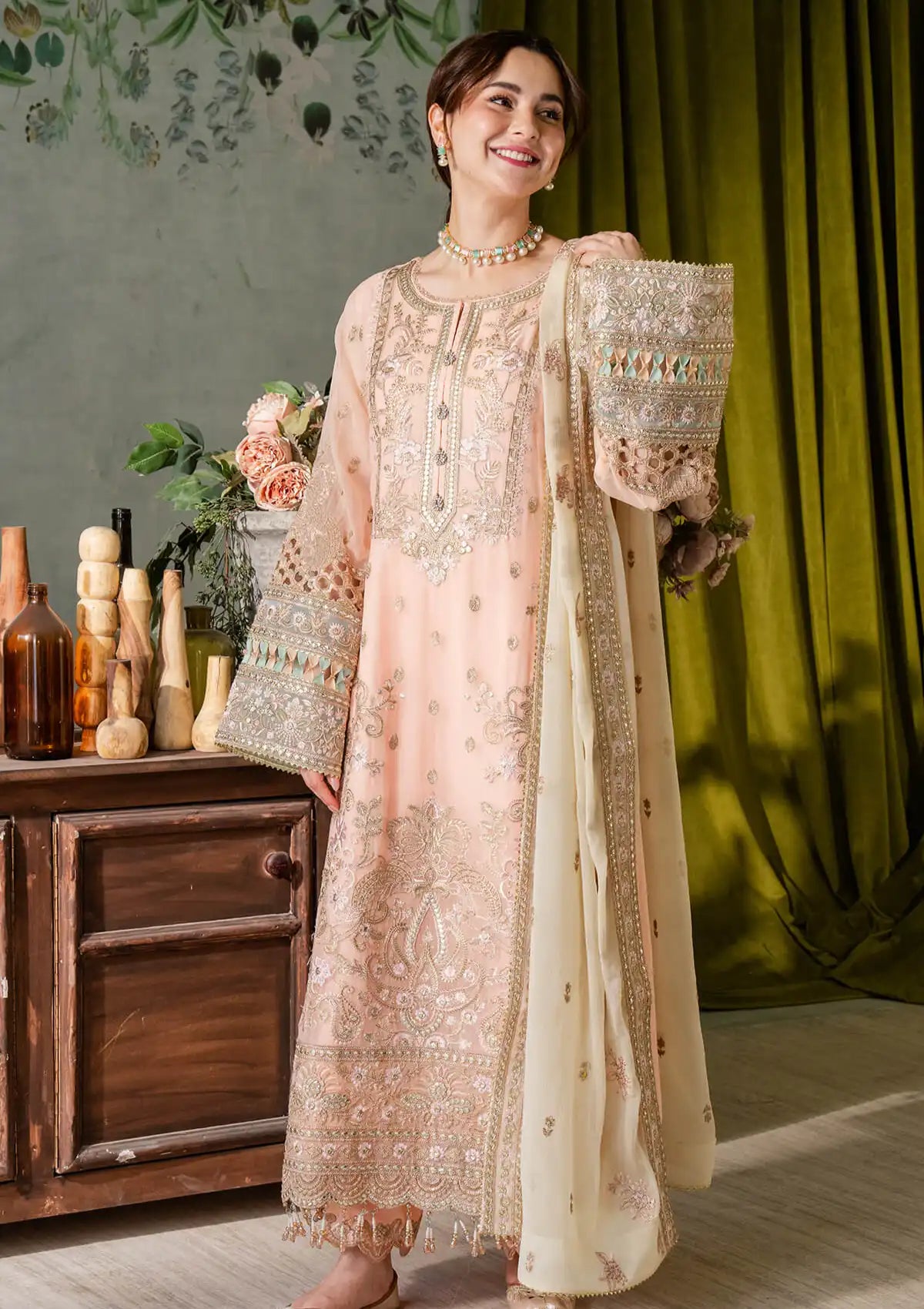 Naina By Imrozia Luxury Chiffon'24 I-193 Kashud