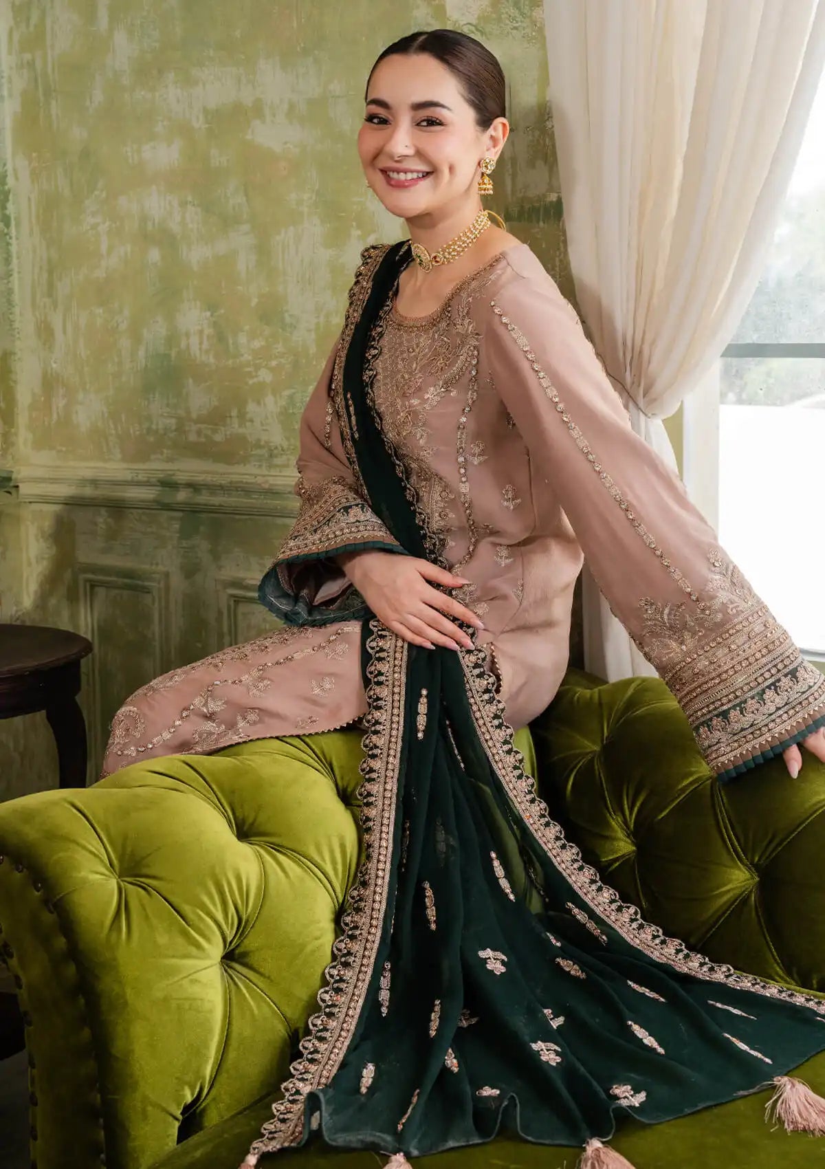 Naina By Imrozia Luxury Chiffon'24 I-195 Gul