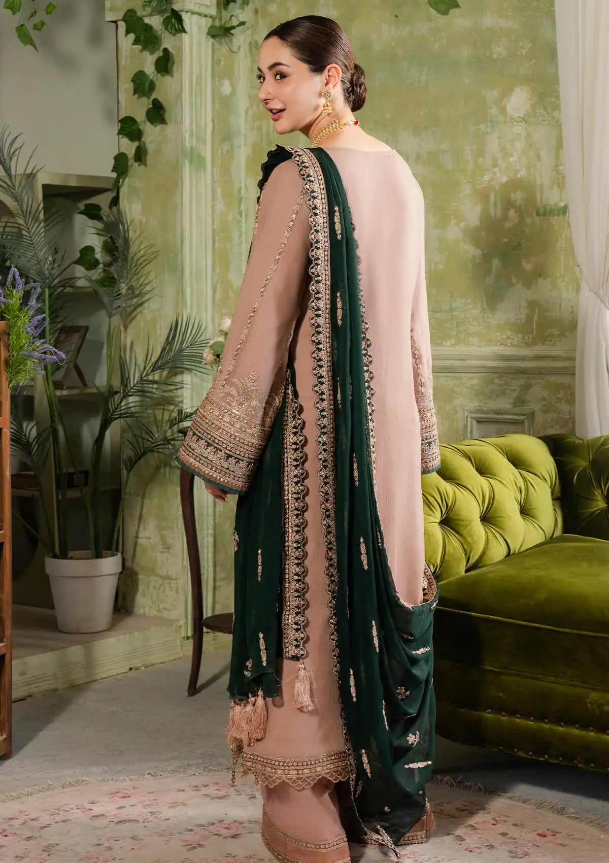Naina By Imrozia Luxury Chiffon'24 I-195 Gul