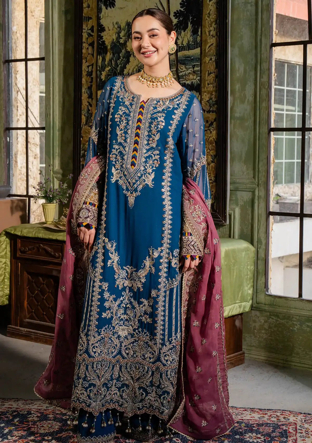 Naina By Imrozia Luxury Chiffon'24 I-197 Afsa