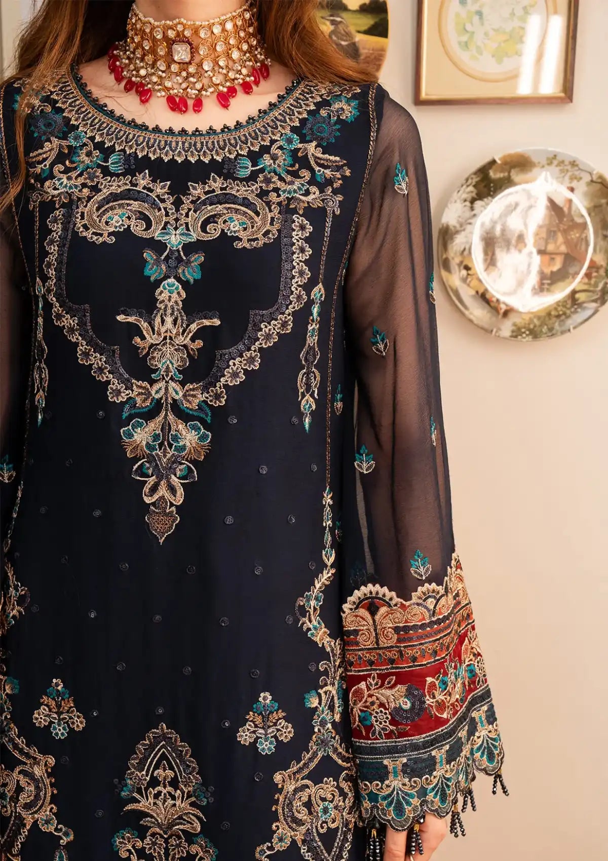 Imrozia Noor Jahan Luxury Chiffon'25 I-201 Husn