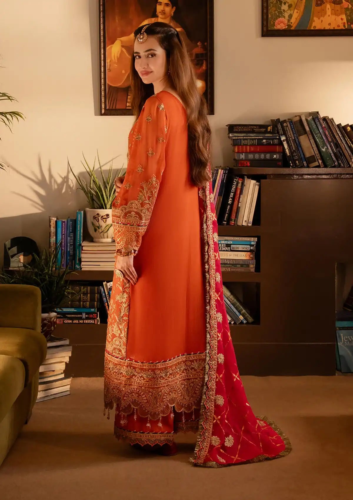 Imrozia Noor Jahan Luxury Chiffon'24 I-203 Gul