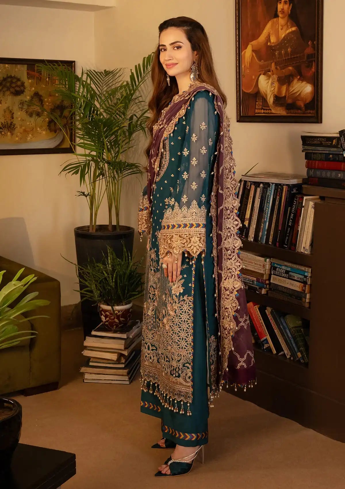 Imrozia Noor Jahan Luxury Chiffon'24 I-208 Aaina