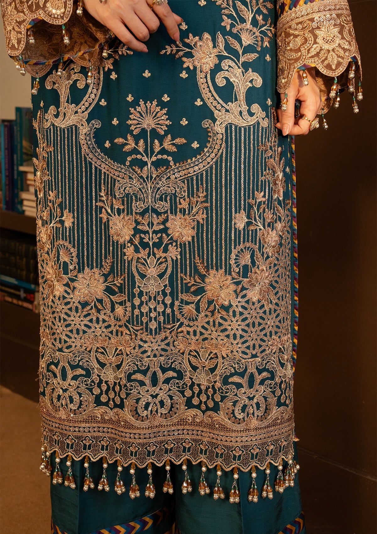 Imrozia Noor Jahan Luxury Chiffon'24 I-208 Aaina