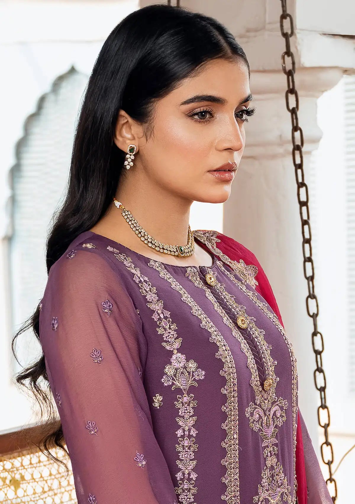 Imrozia Sitarah Luxury Chiffon'24 I-209 Najma